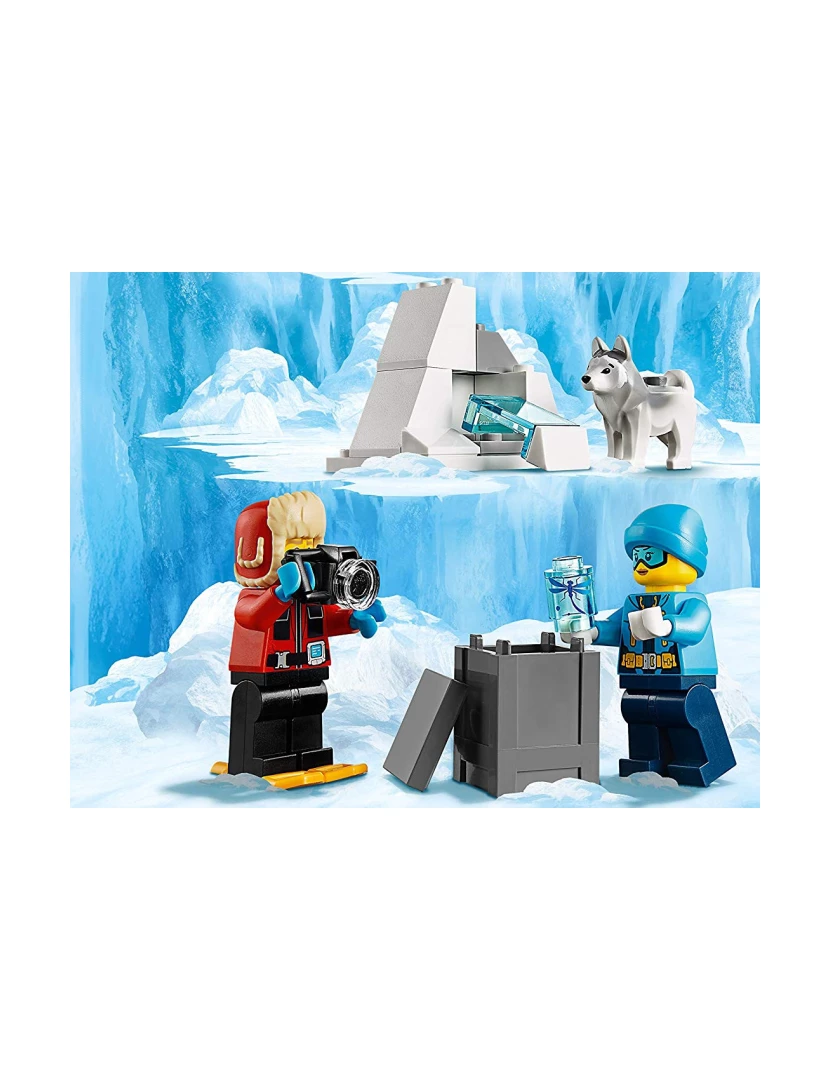 imagem de LEGO City Arctic Expedition 60191 Equipa de Exploração do Ártico3