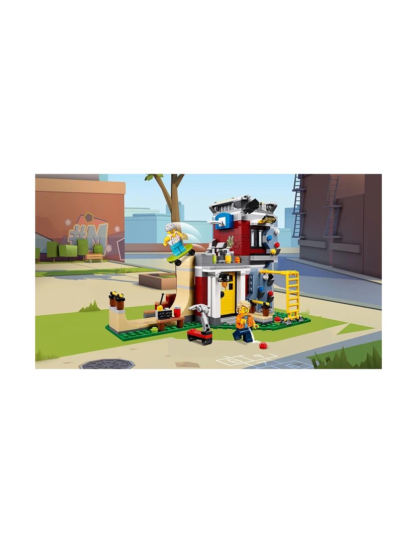 imagem de LEGO Creator 31081 Casa de Skate Modular3