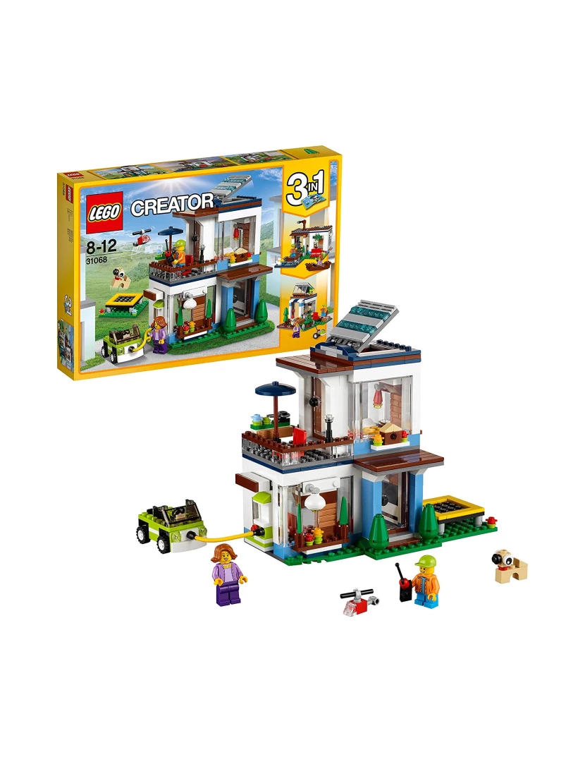 imagem de LEGO Creator 31068 Set Modular Casa Moderna1
