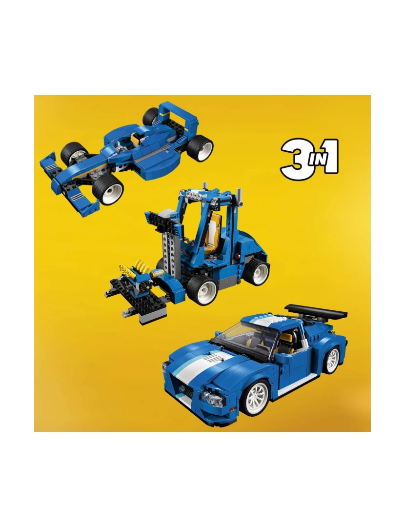 imagem de LEGO Creator 31070 Turbo de Corrida2