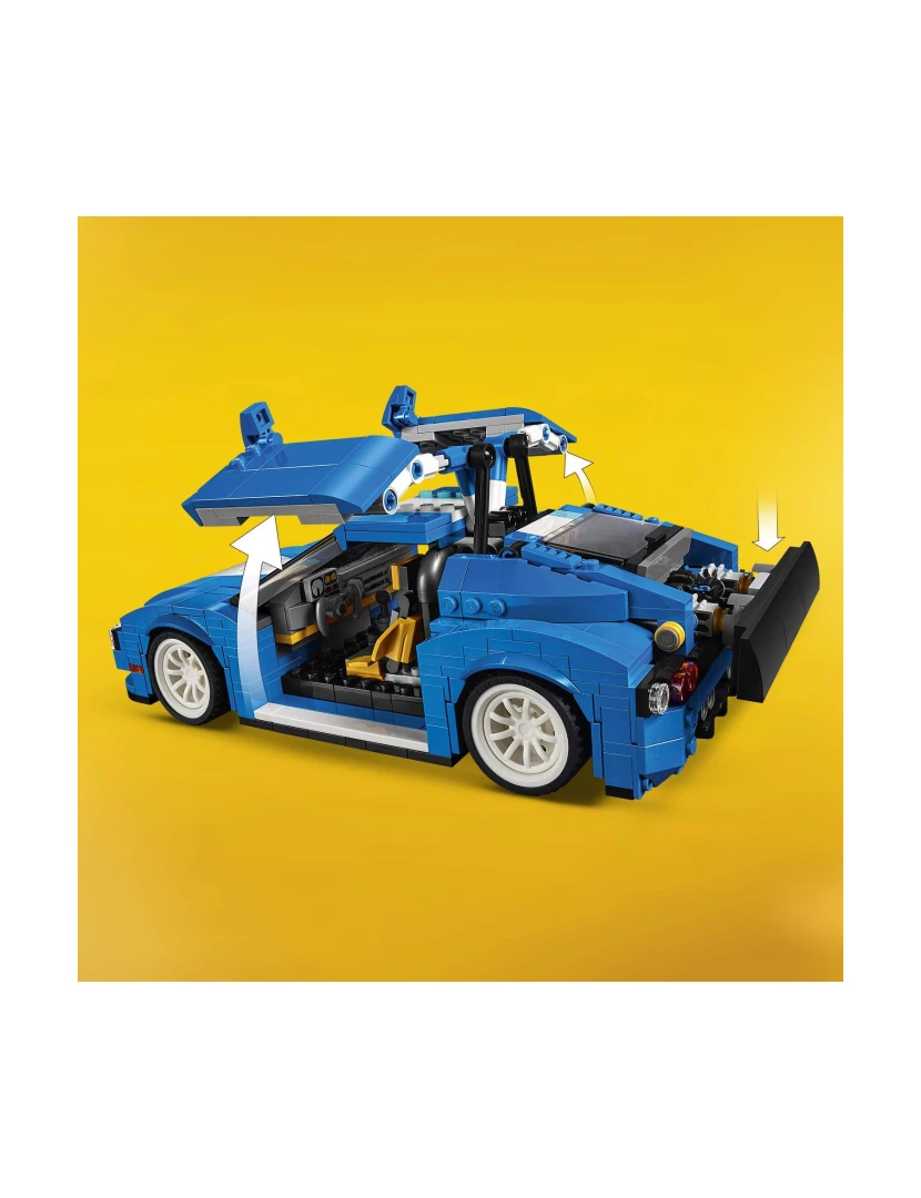 imagem de LEGO Creator 31070 Turbo de Corrida3