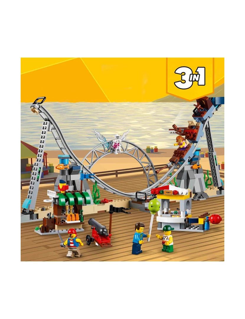 imagem de LEGO Creator 31084 Montanha-Russa de Piratas2