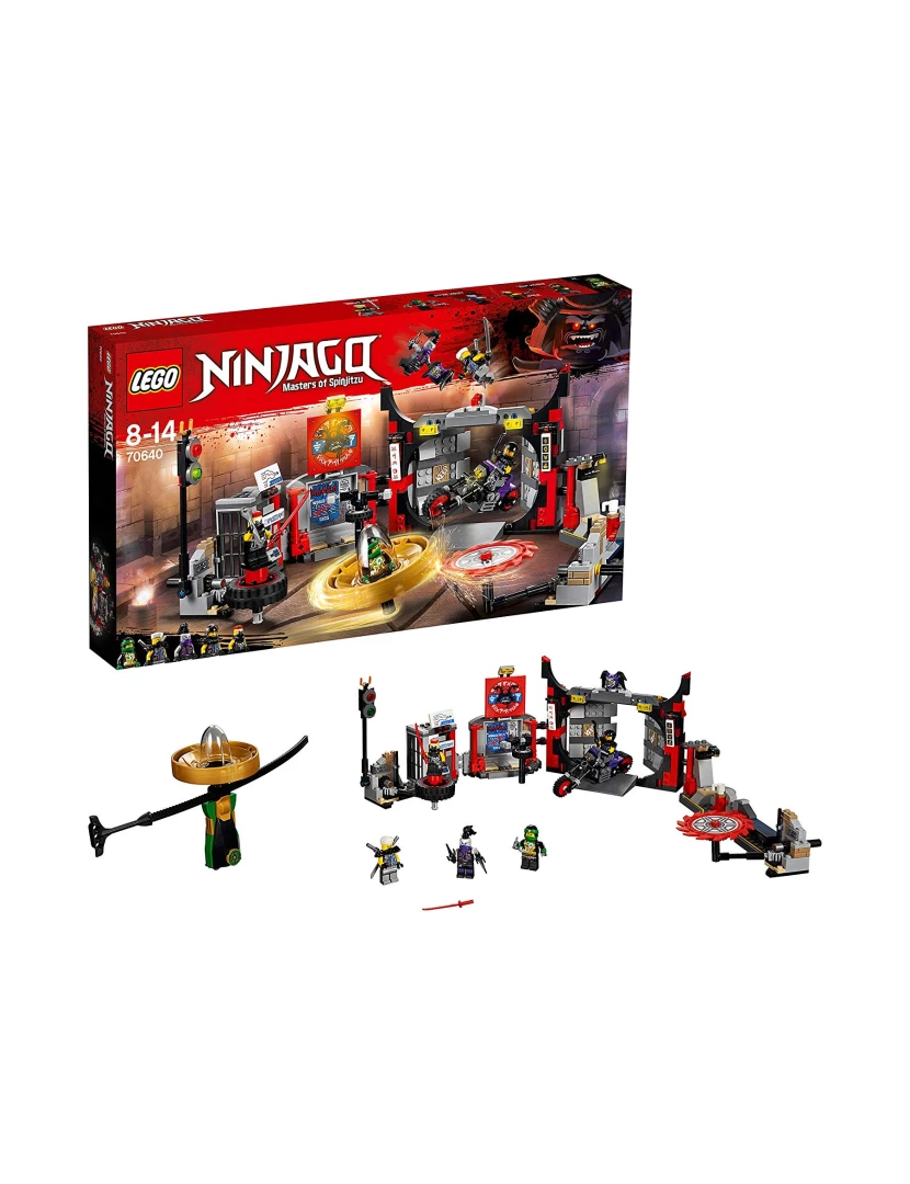 Lego - LEGO Ninjago 70640 Quartel-General dos Filhos de Garmadon