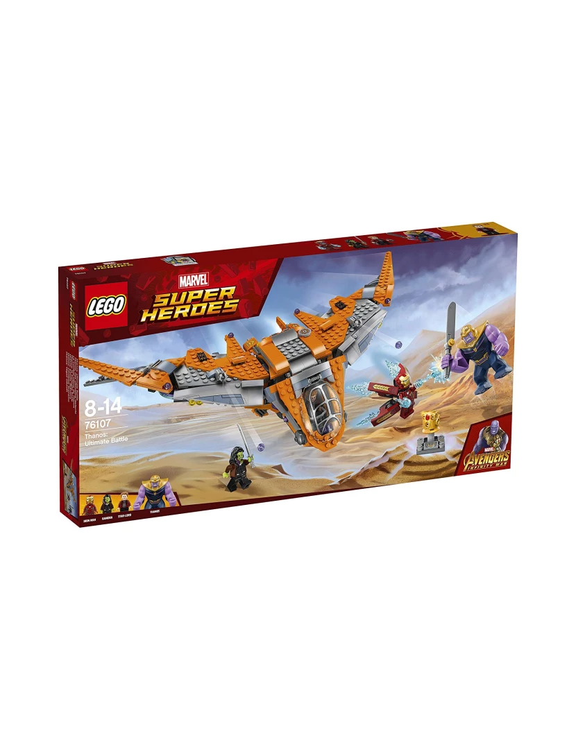 Lego - LEGO Marvel Super Heroes 76107 Thanos: Combate Supremo