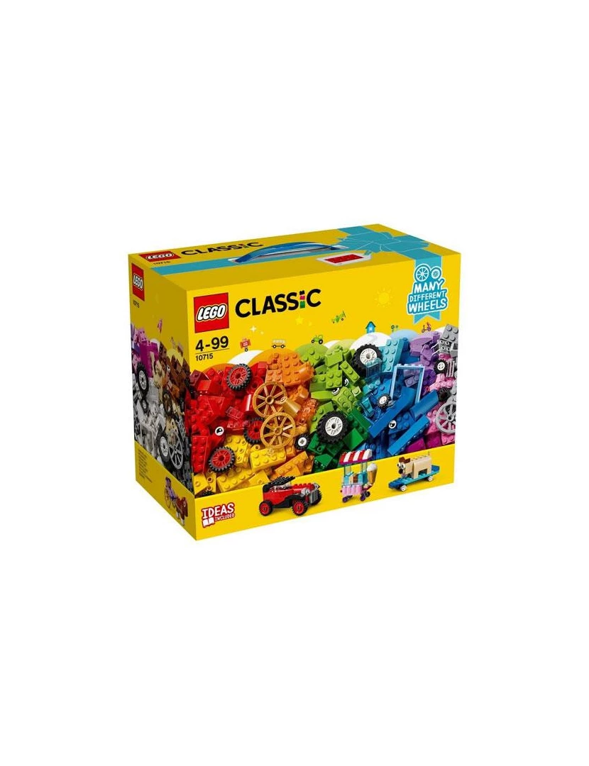 Lego - LEGO Classic 10715 Peças sobre Rodas