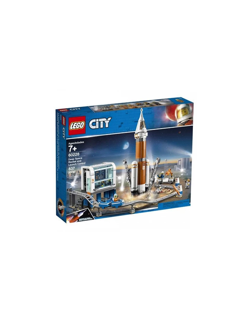 Lego - LEGO City 60228 Foguetão de Espaço Intersideral e Controlo de Lançamento