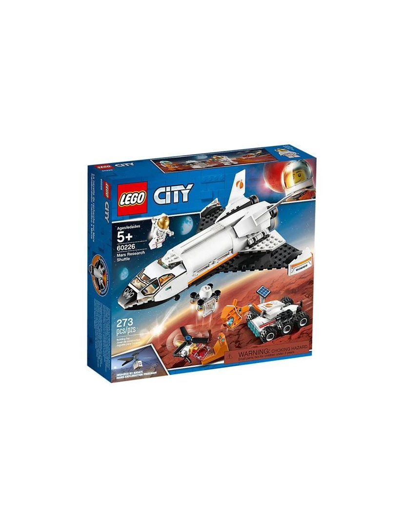 Lego - LEGO City 60226 Vaivém Espacial de Pesquisa em Marte