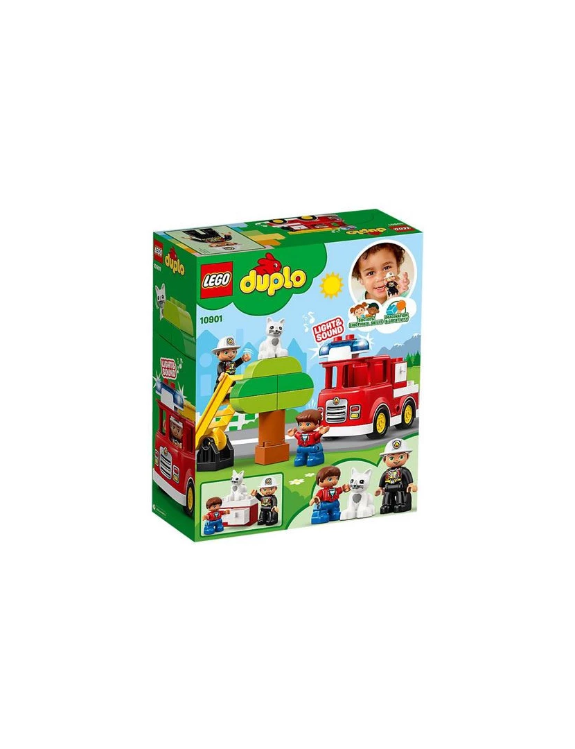 imagem de LEGO DUPLO Town 10901 Camião dos Bombeiros4