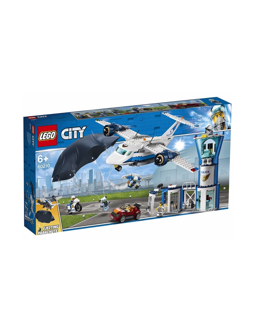 Lego - LEGO City - Polícia Aérea Base Aérea - 60210