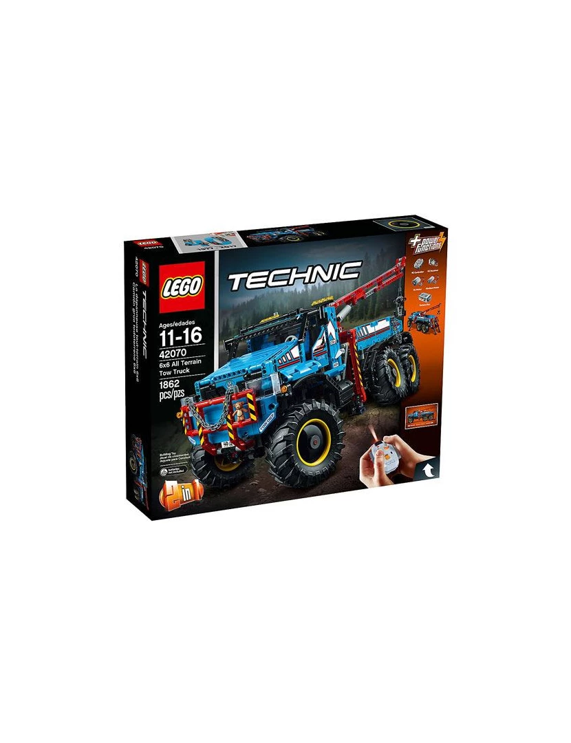 Lego - LEGO Technic 42070 Camião de Reboque Todo-o-Terreno 6x6