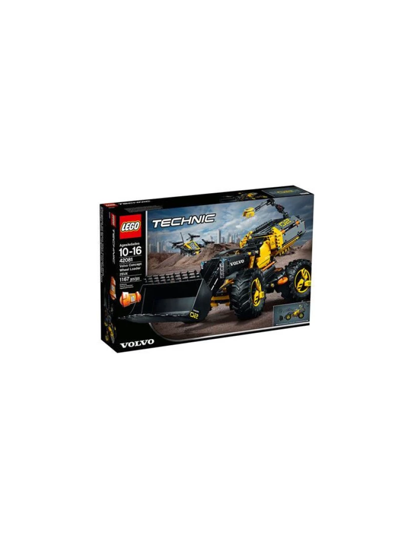 Lego - LEGO Technic - 42081 - Trator Volvo com Escavadora ZEUX