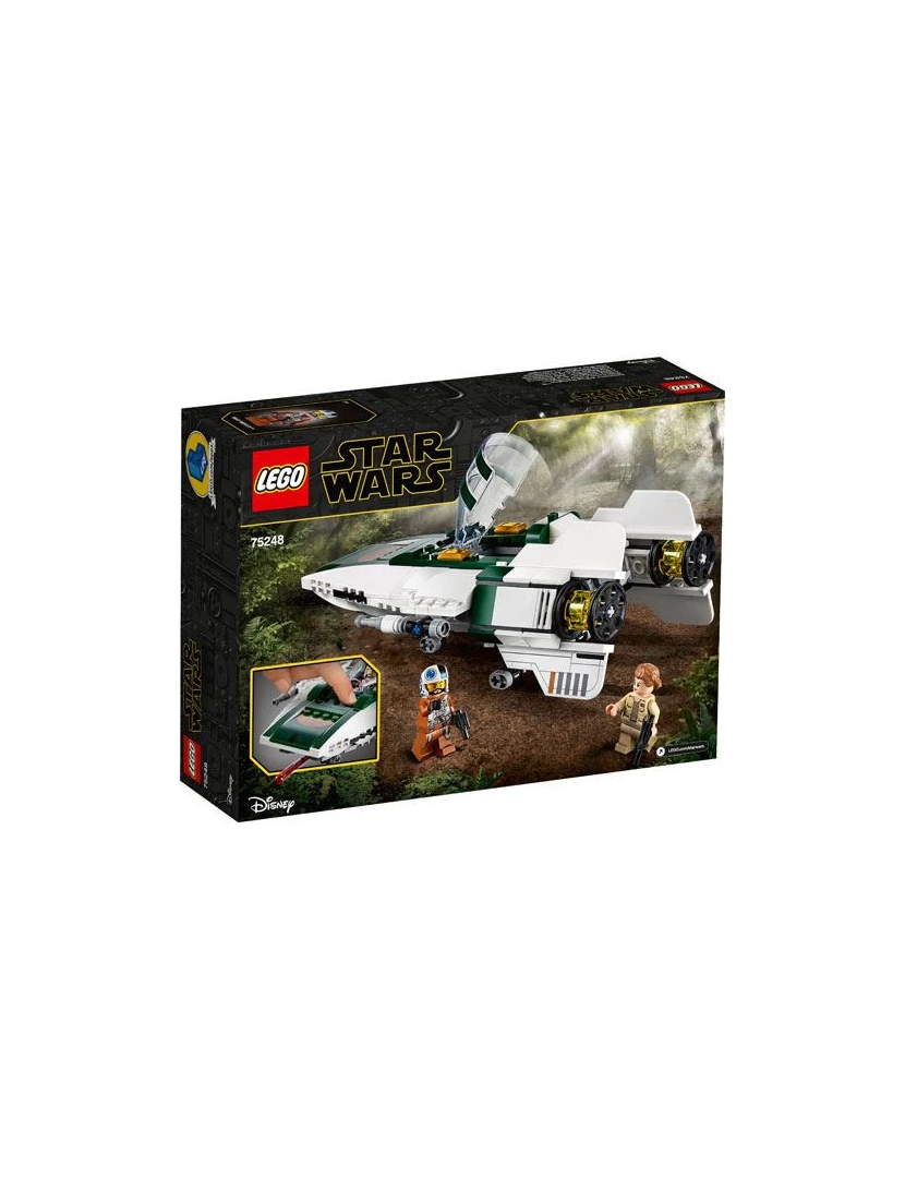imagem de LEGO Star Wars Episode IX 75248 A-Wing Starfighter Rebelde5
