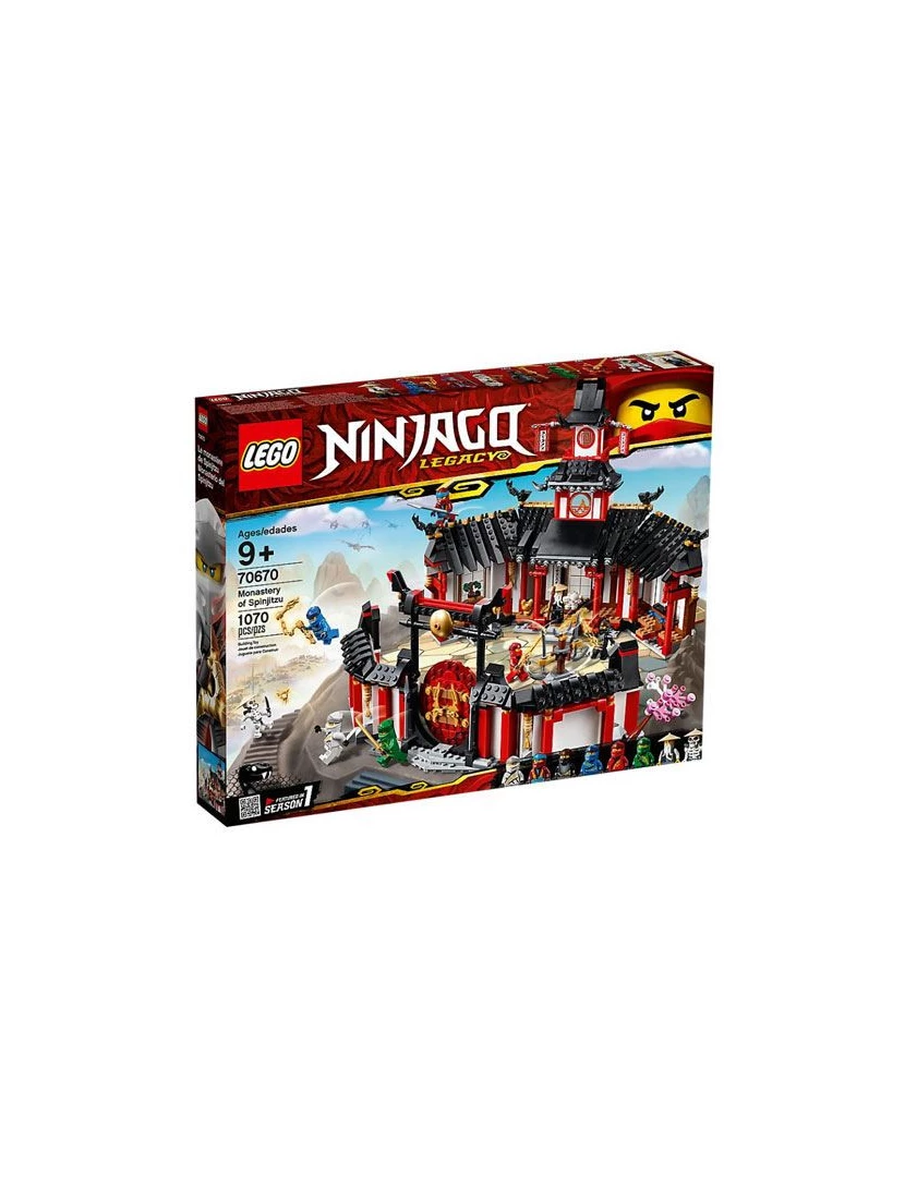 Lego - LEGO NINJAGO 70670 Mosteiro de Spinjitzu