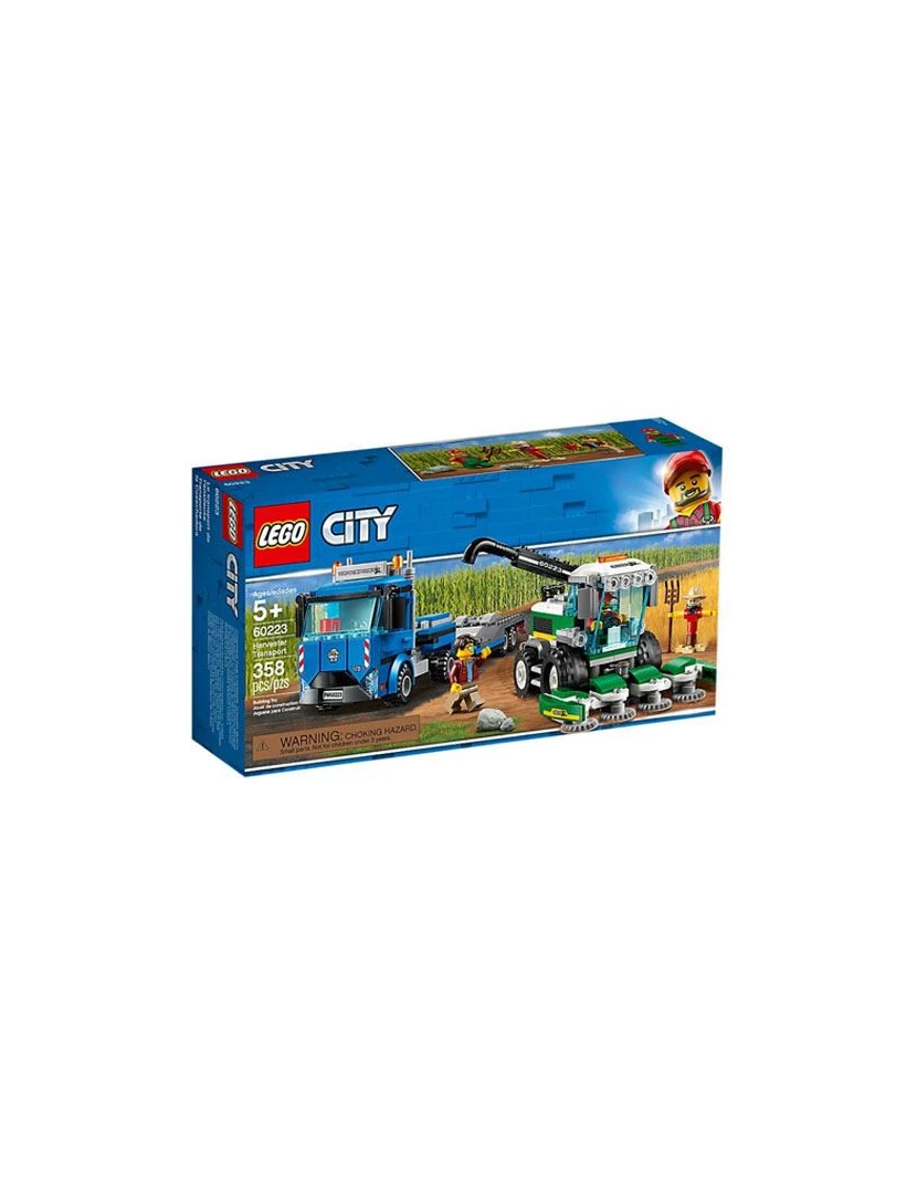 imagem de LEGO City Great Vehicles 60223 Transporte de Ceifeira1