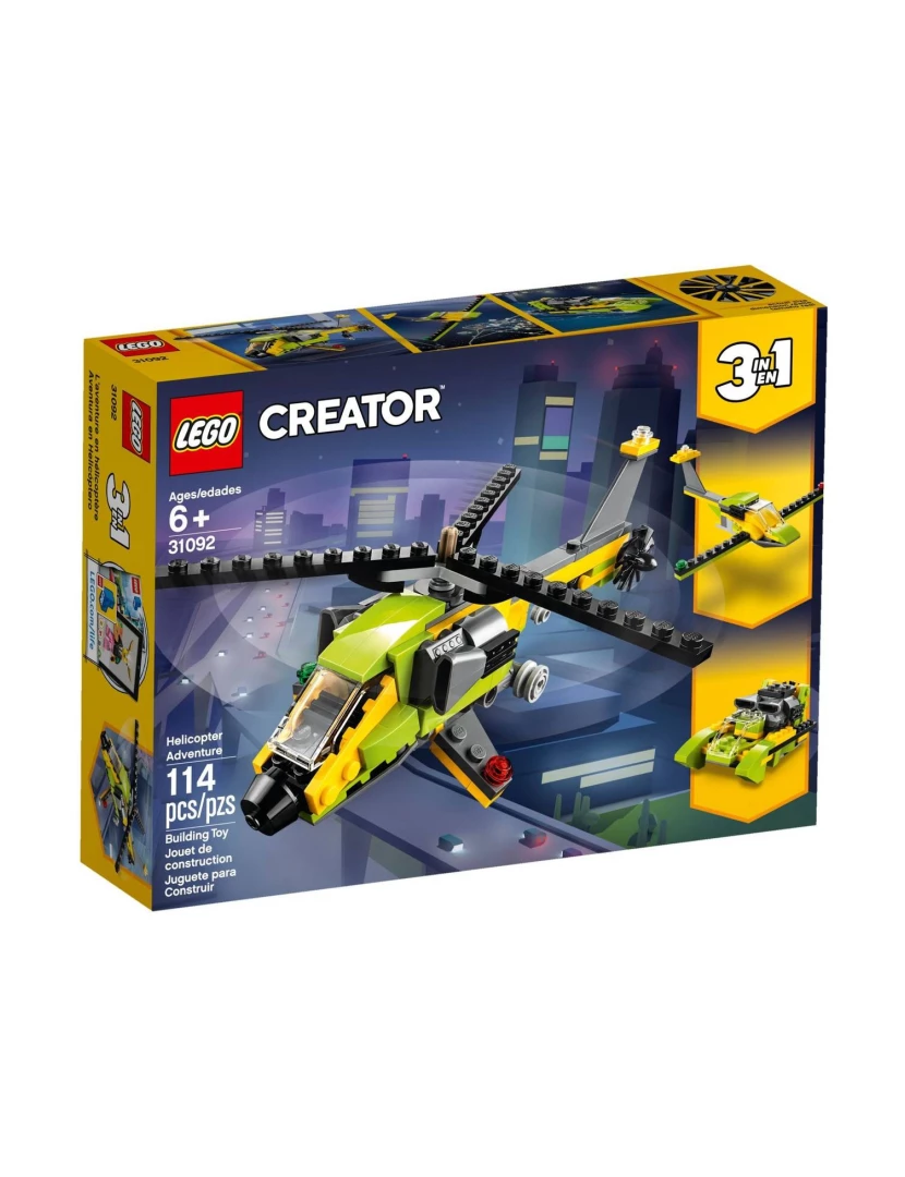 imagem de LEGO Creator 31092 Aventura de Helicóptero1