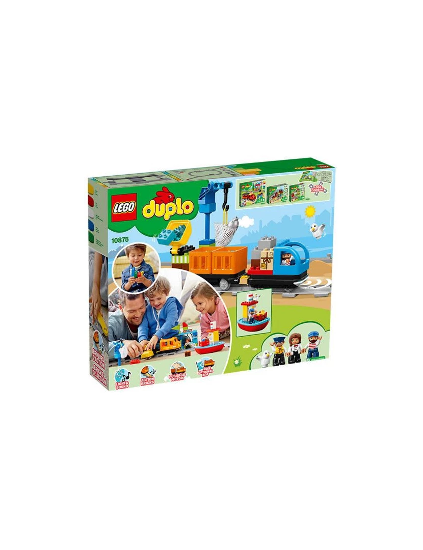 imagem de LEGO 10875 Duplo Town Comboio de Mercadorias5