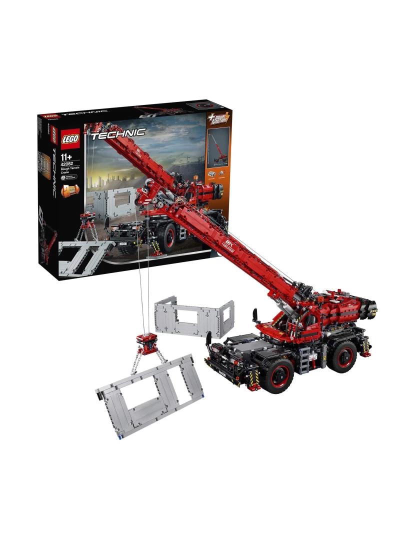 imagem de LEGO Technic 42082 Grua para Terreno Agreste1