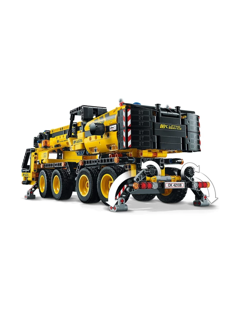 imagem de LEGO Technic 42108 Grua Móvel3