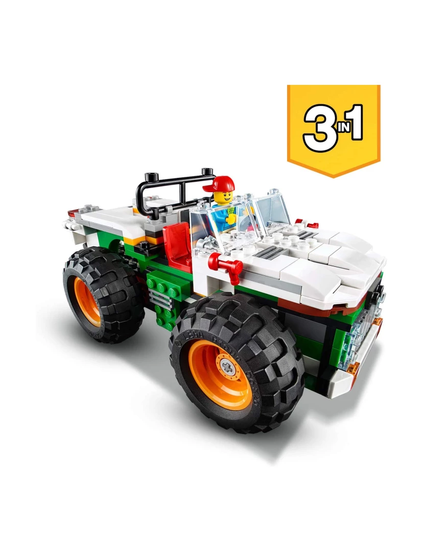 imagem de LEGO Creator 3 em 1 Carrinha de Hambúrgueres Gigante - 311044
