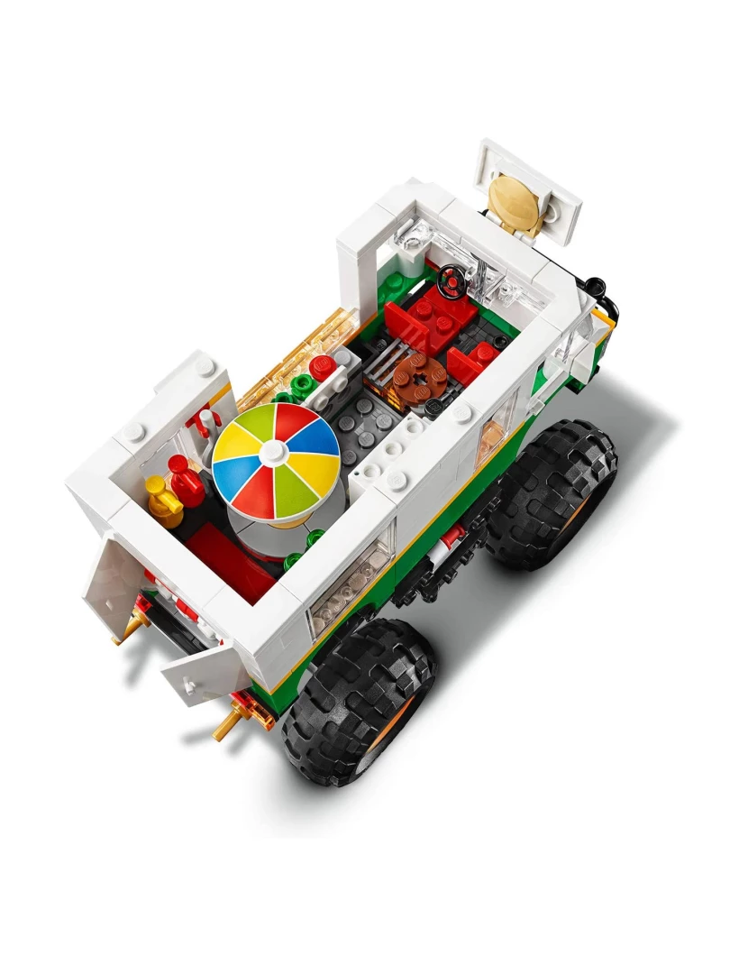 imagem de LEGO Creator 3 em 1 Carrinha de Hambúrgueres Gigante - 311045