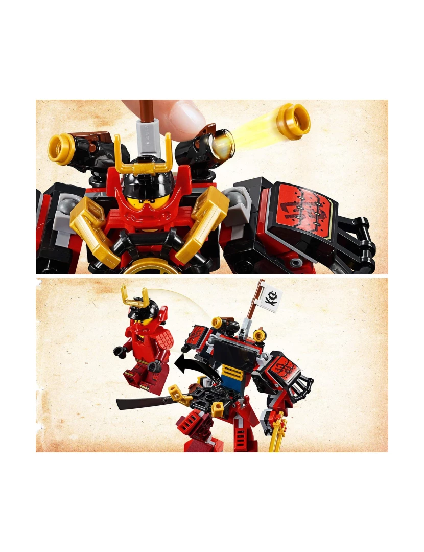 imagem de LEGO Ninjago 70665 O Robô Samurai3