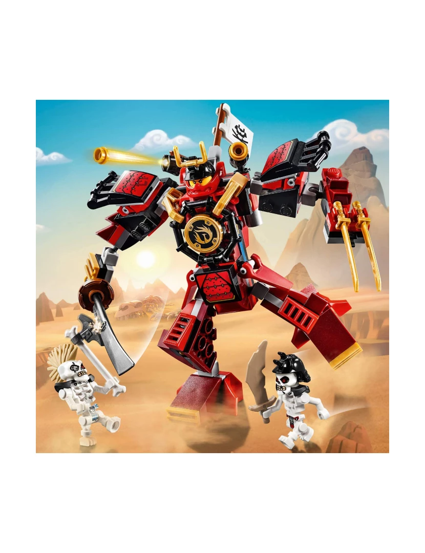imagem de LEGO Ninjago 70665 O Robô Samurai5