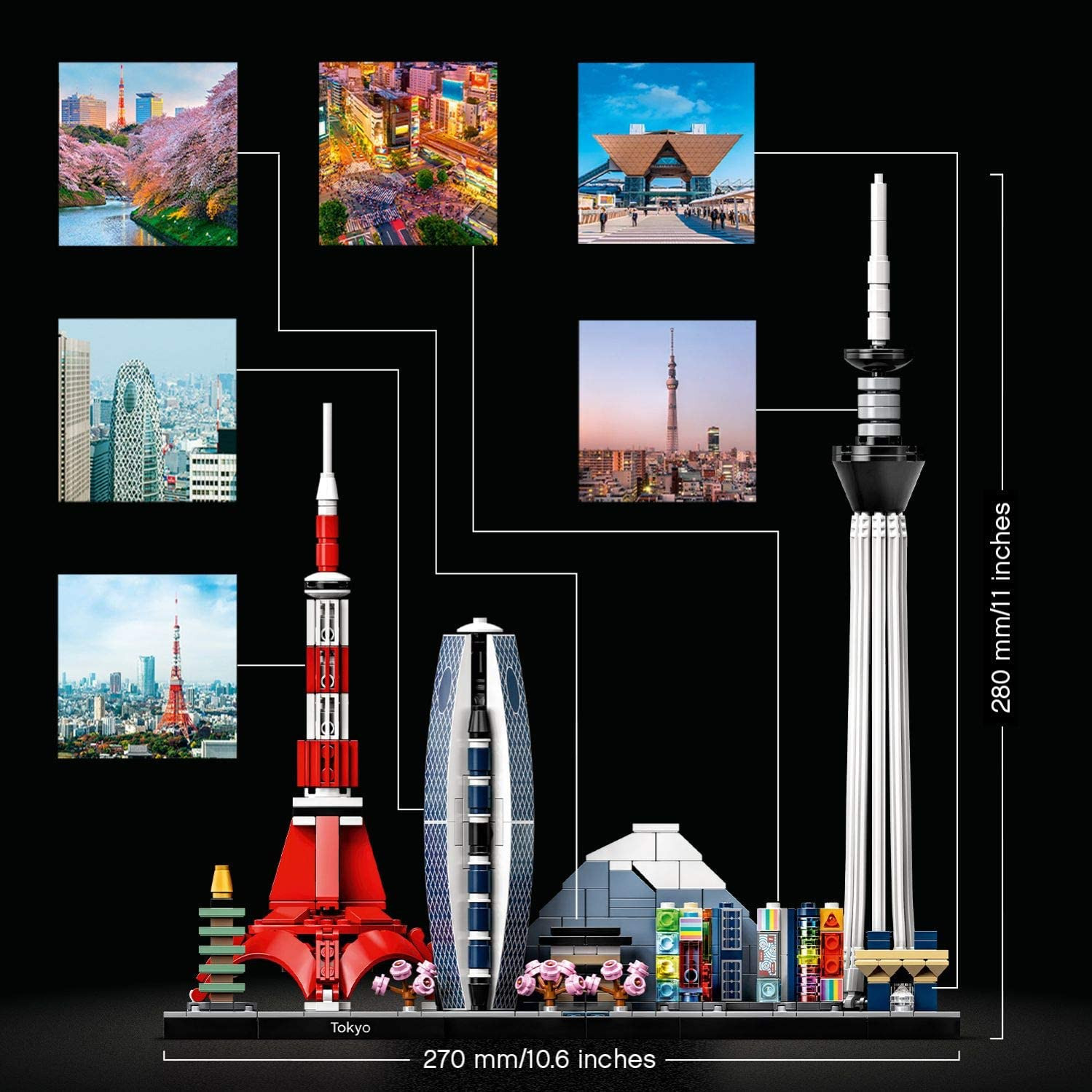 imagem de LEGO Architecture 21051 Tóquio4
