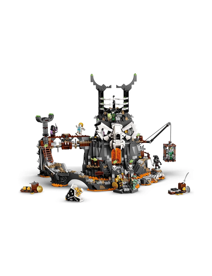 imagem de LEGO Ninjago 71722 Masmorras Do Feiticeiro Caveira2