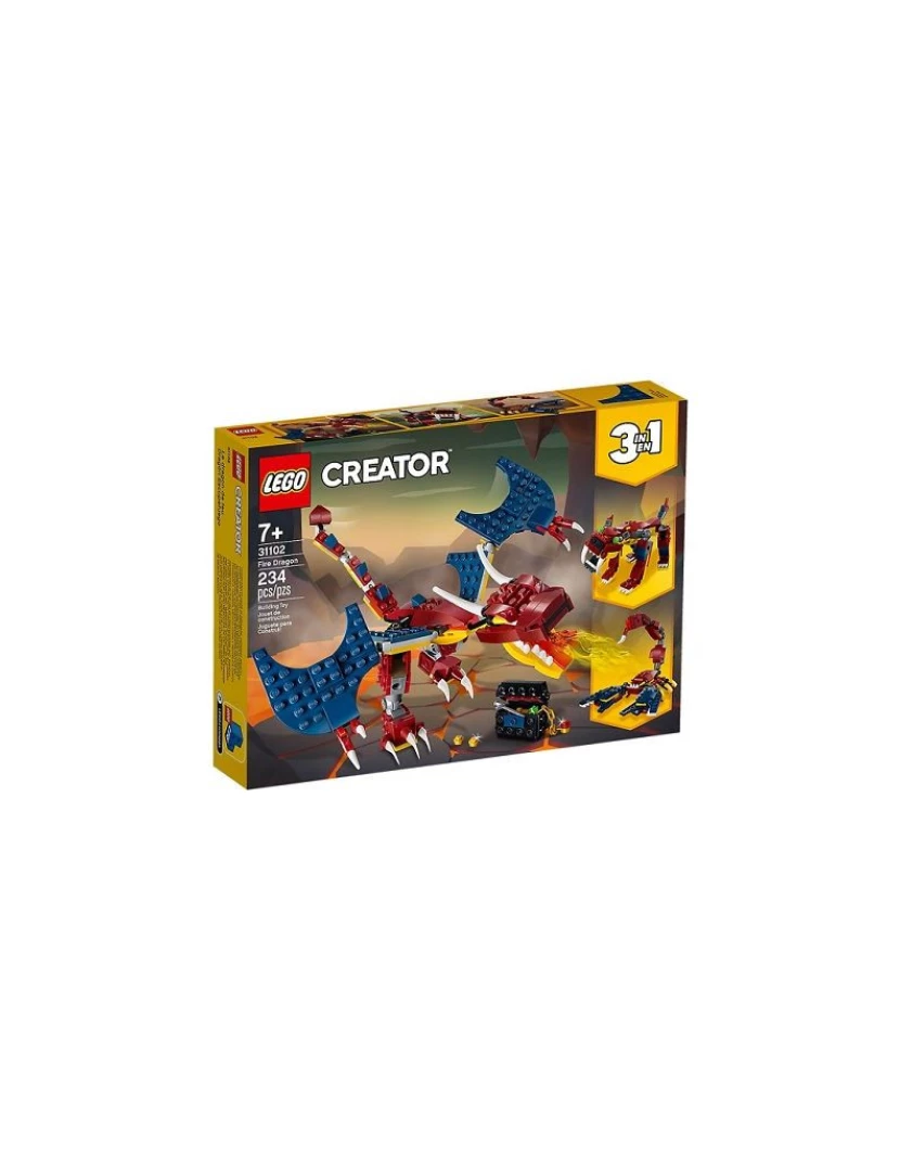 Lego - LEGO Creator 31102 Dragão do Fogo