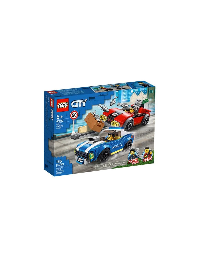 imagem de LEGO City Police 60242 Detenção Policial na Autoestrada1