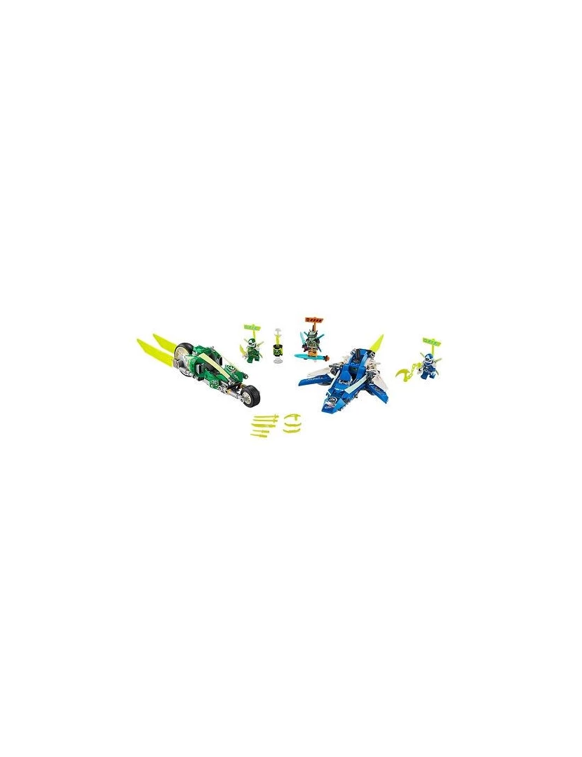 imagem de LEGO NINJAGO 71709 Veículos de Corrida de Jay e Lloyd2