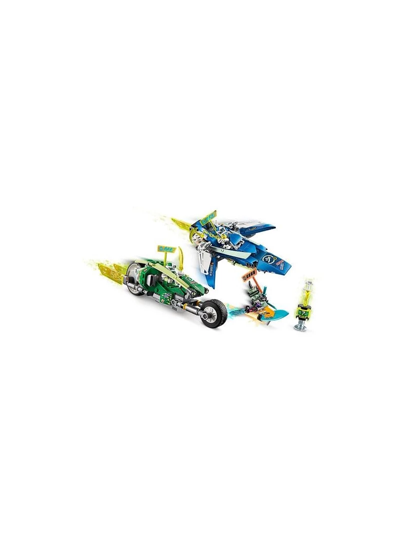 imagem de LEGO NINJAGO 71709 Veículos de Corrida de Jay e Lloyd3