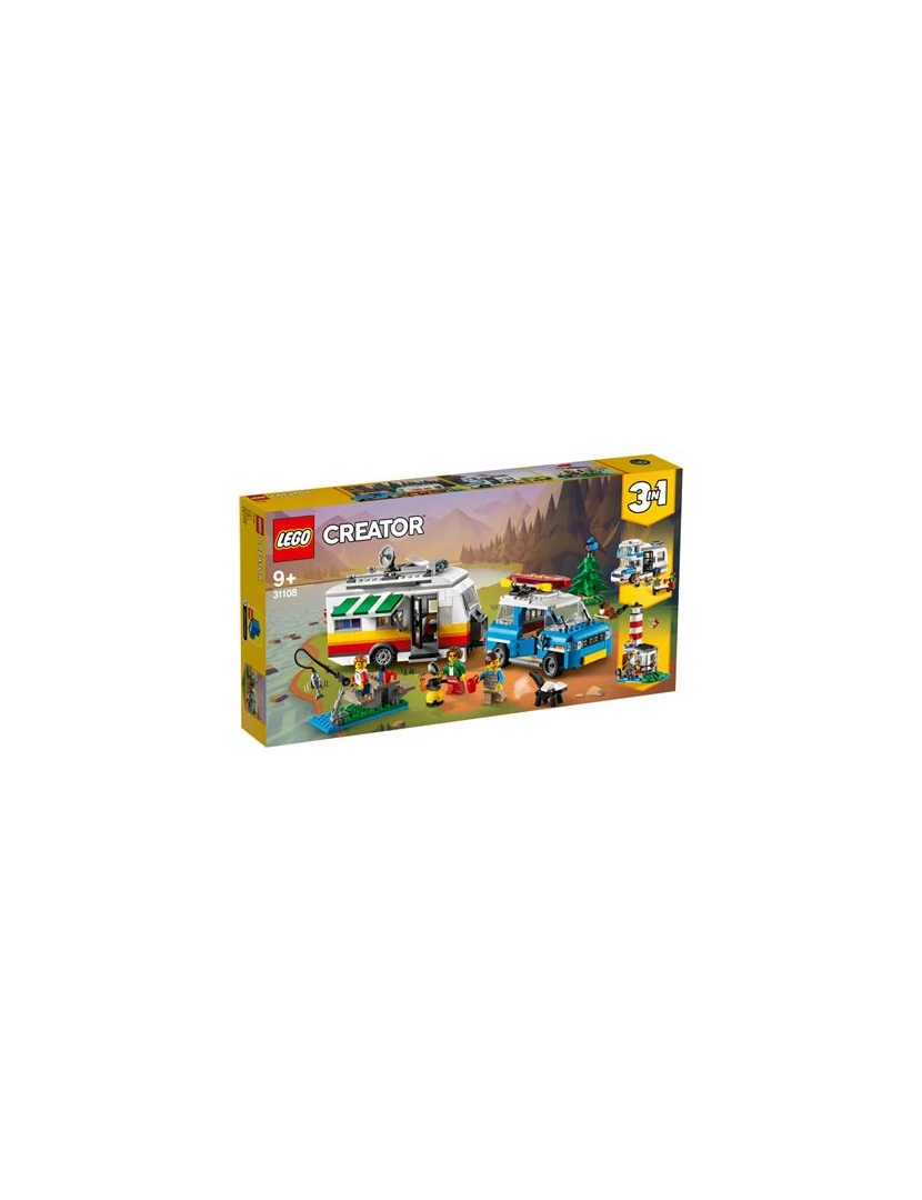 imagem de LEGO Creator 31108 Férias de Família Numa Caravana1