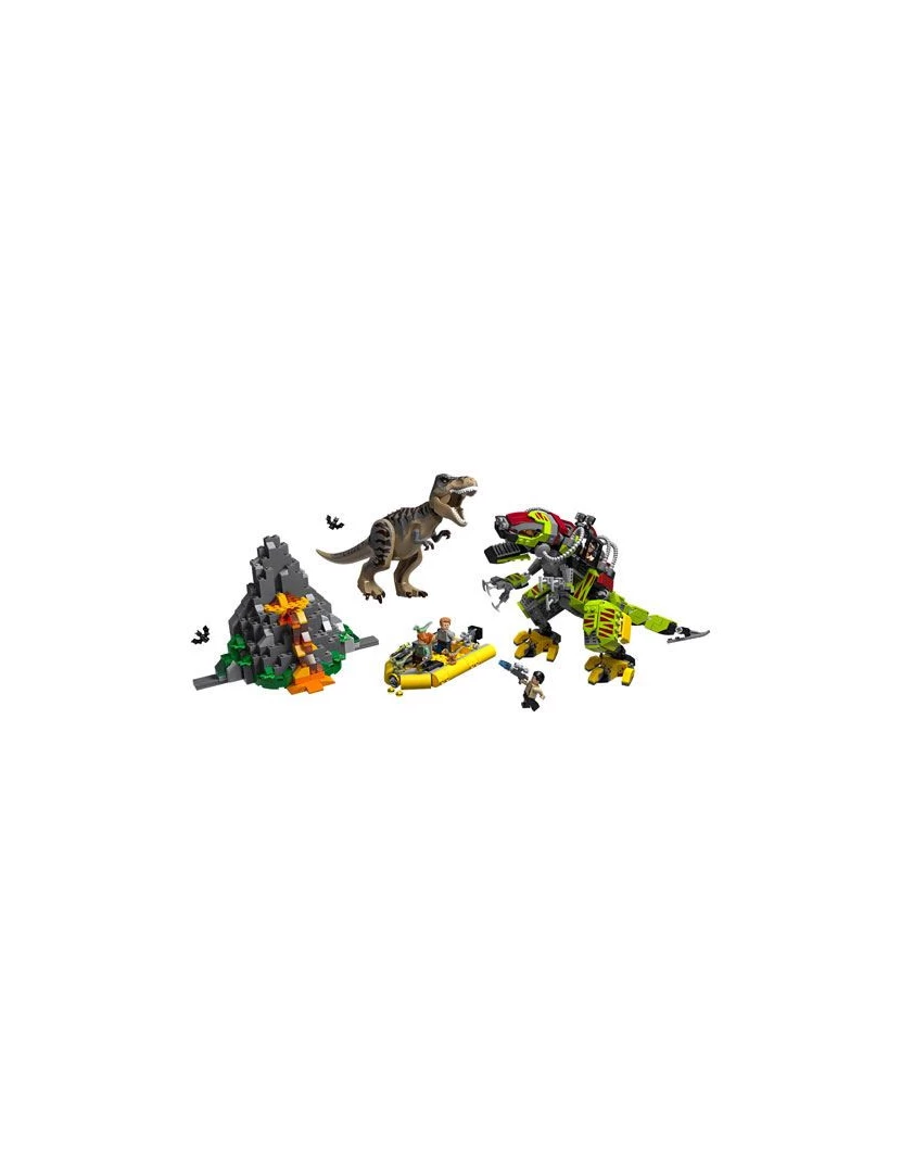 imagem de LEGO Jurassic World 75938 Combate T-Rex vs Robô Dinossauro2