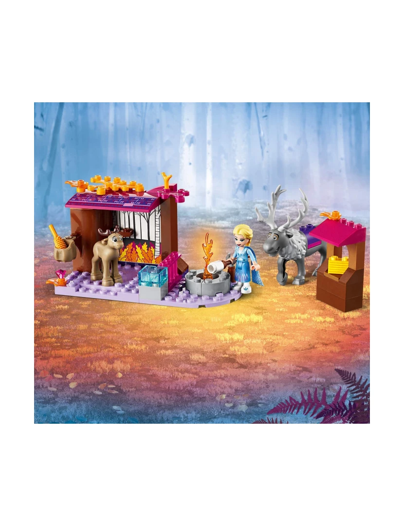 imagem de LEGO Disney Frozen 41166 carruagem de renas e princesa Elsa4