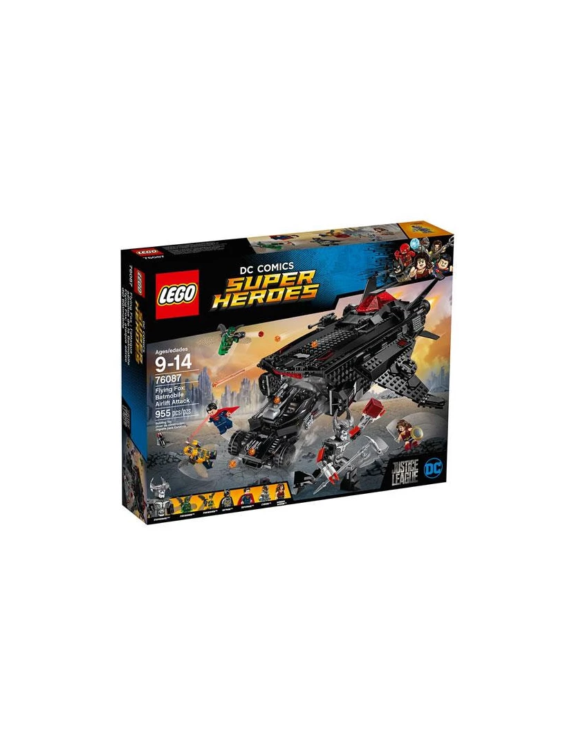 Lego - LEGO Super Heroes 76087- Flying Fox: Ataque Aéreo do Batmobile