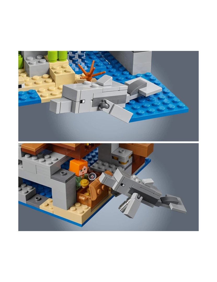 imagem de LEGO Minecraf 21152- A Aventura do Barco Pirata3