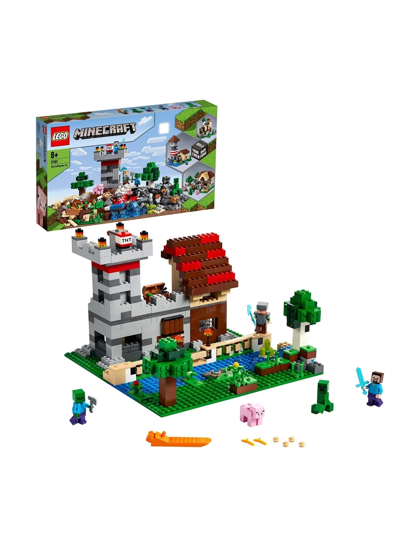 Lego - LEGO Minecraft 21161 - A Caixa de Crafting 3.0
