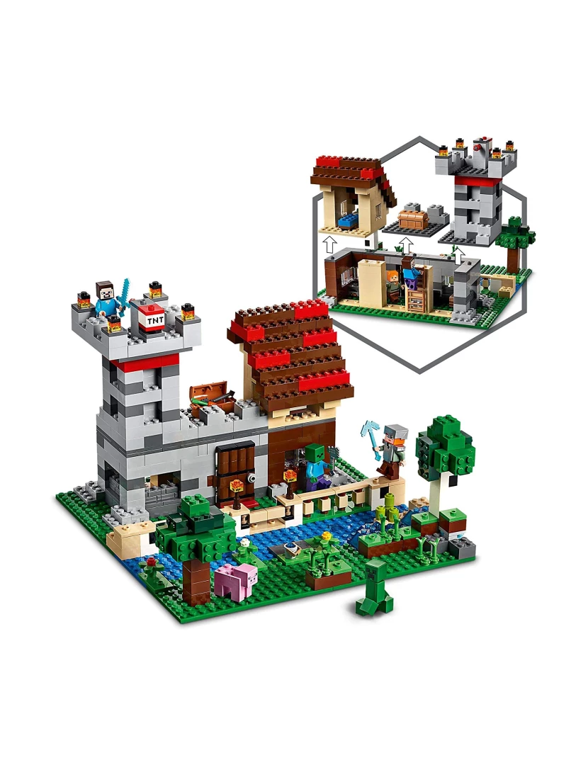 imagem de LEGO Minecraft 21161 - A Caixa de Crafting 3.02