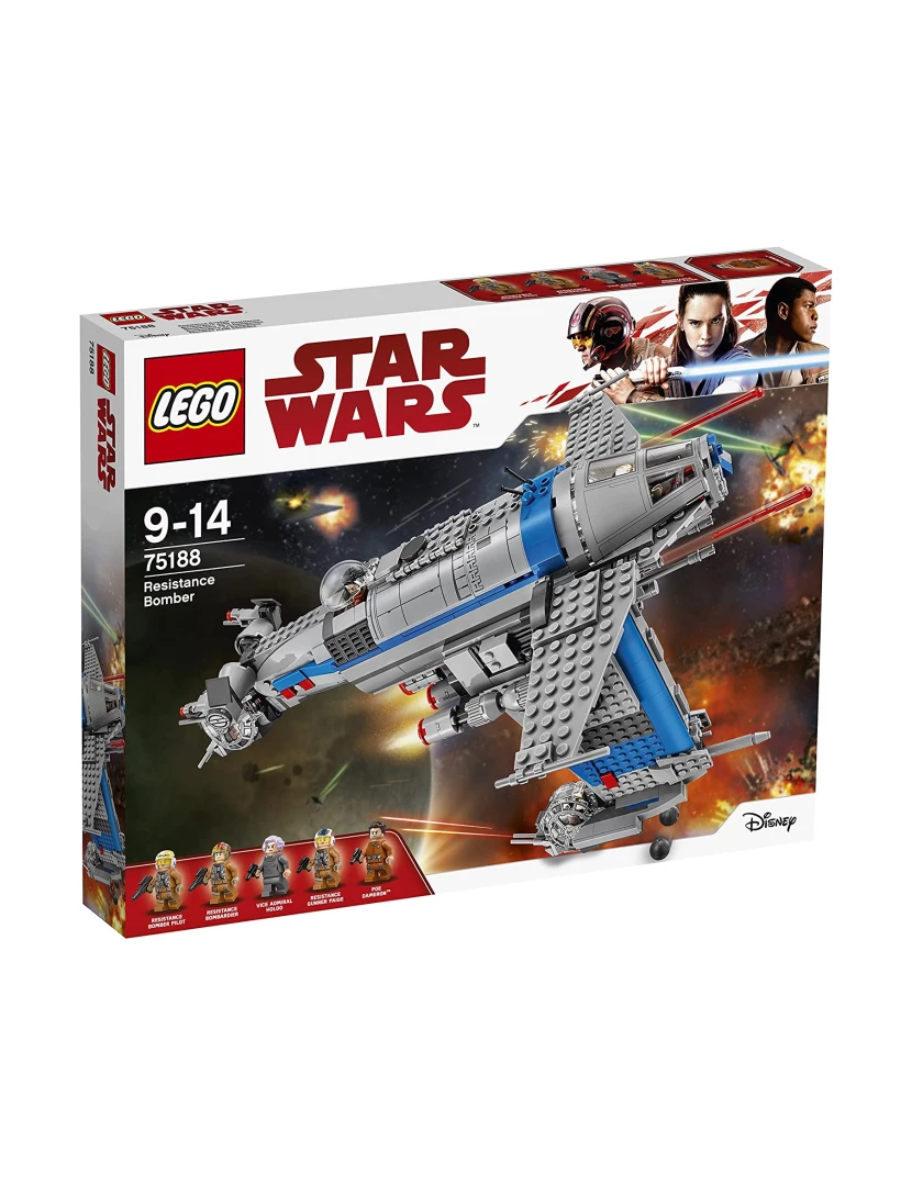 imagem de LEGO Star Wars 75188 - Bombardeiro da Resistência1
