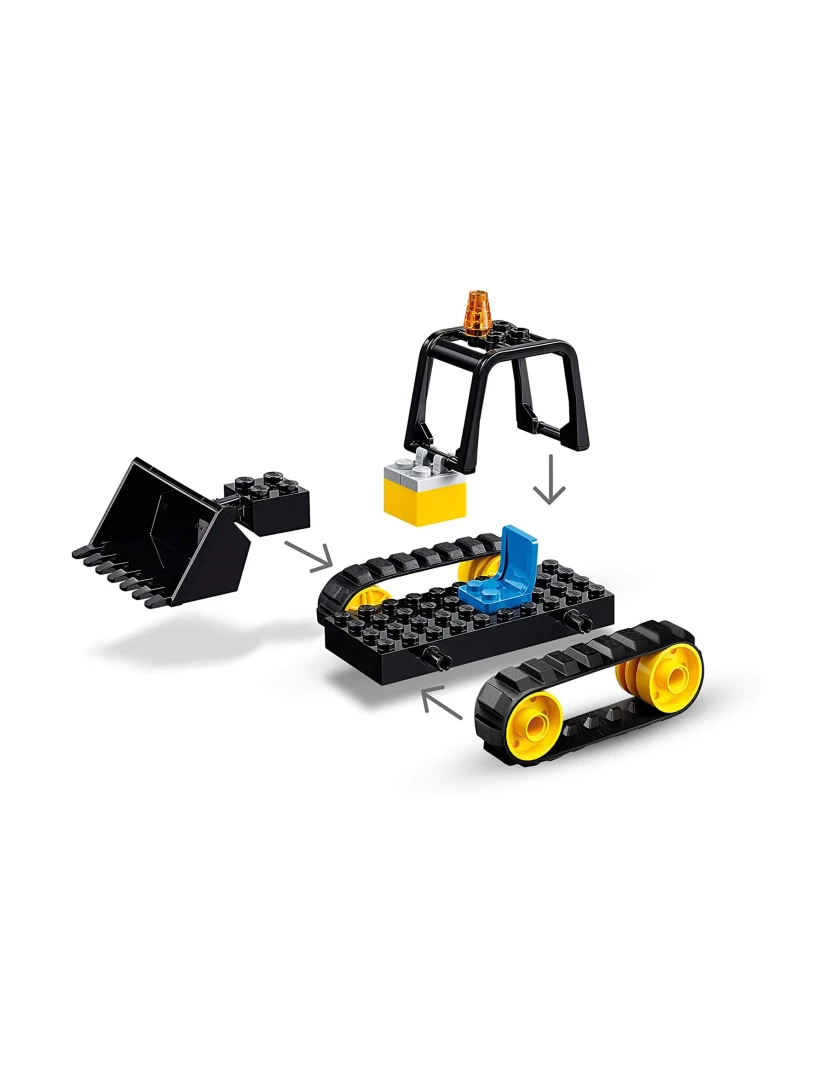 imagem de LEGO City 60252 - Bulldozer da Construção Civil4