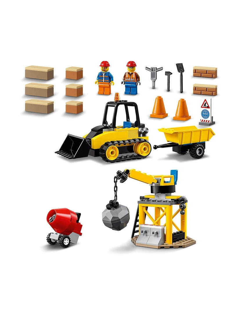imagem de LEGO City 60252 - Bulldozer da Construção Civil5