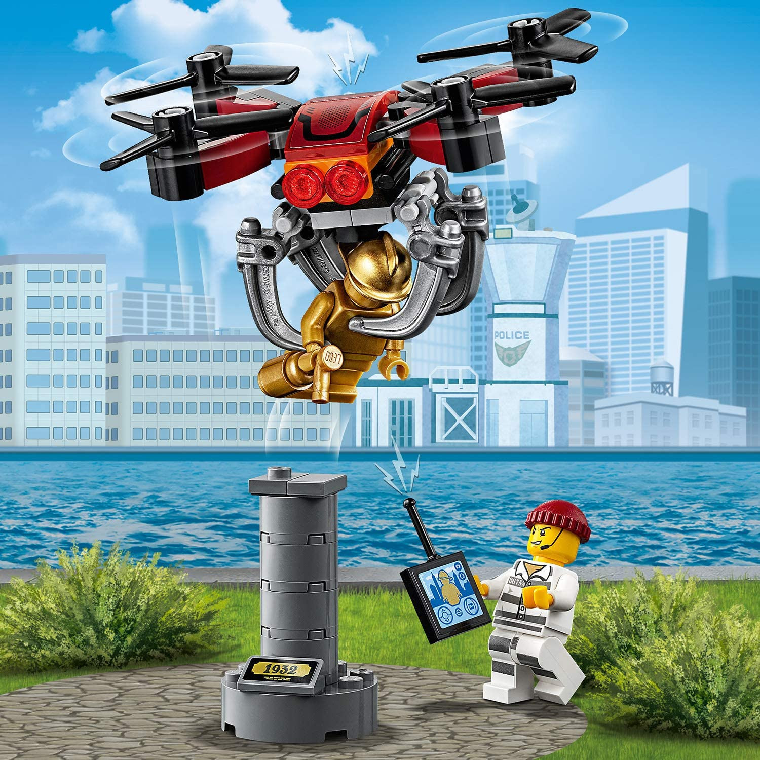 imagem de LEGO City 60207 - Perseguição de Drone2