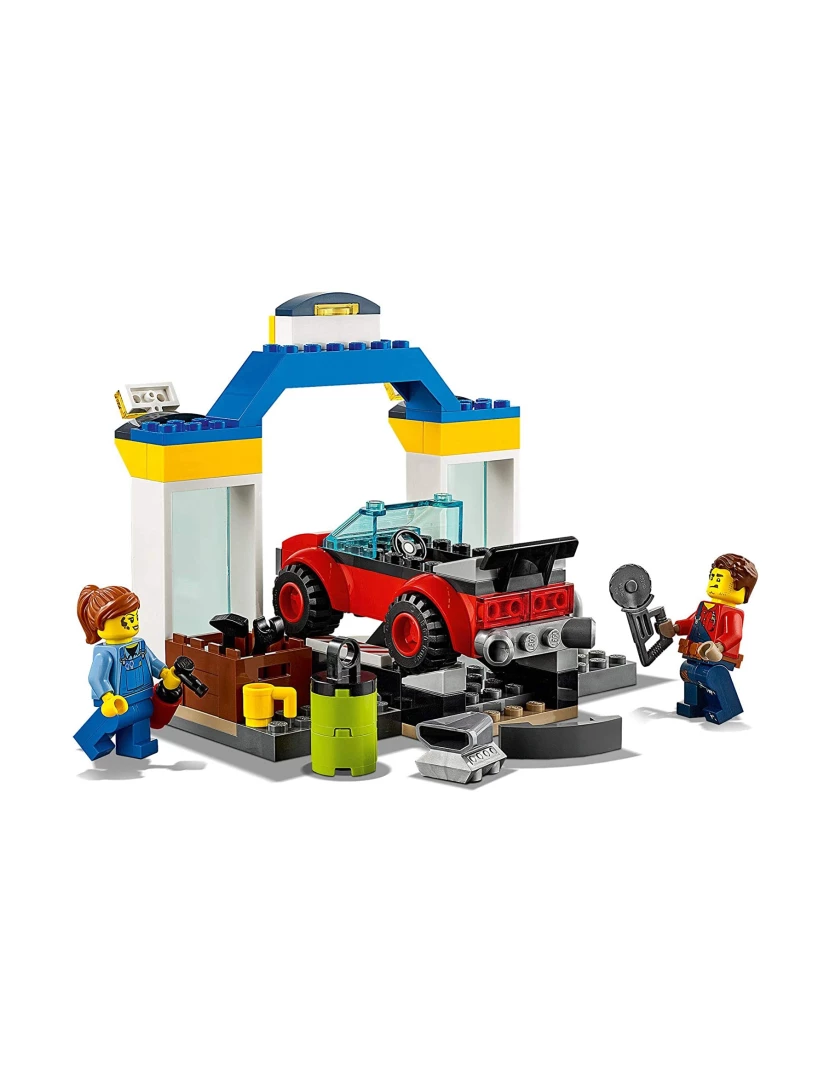 imagem de LEGO City 60232 Centro de Assistência Automóvel4