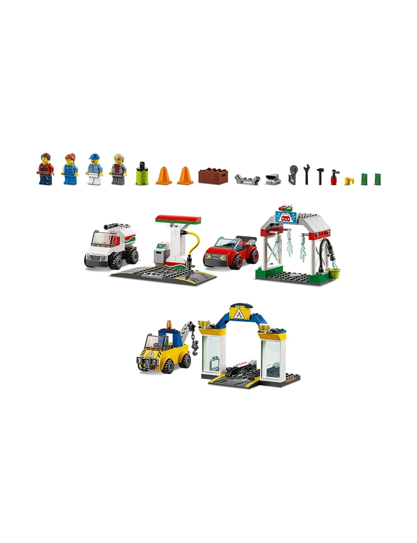 imagem de LEGO City 60232 Centro de Assistência Automóvel5
