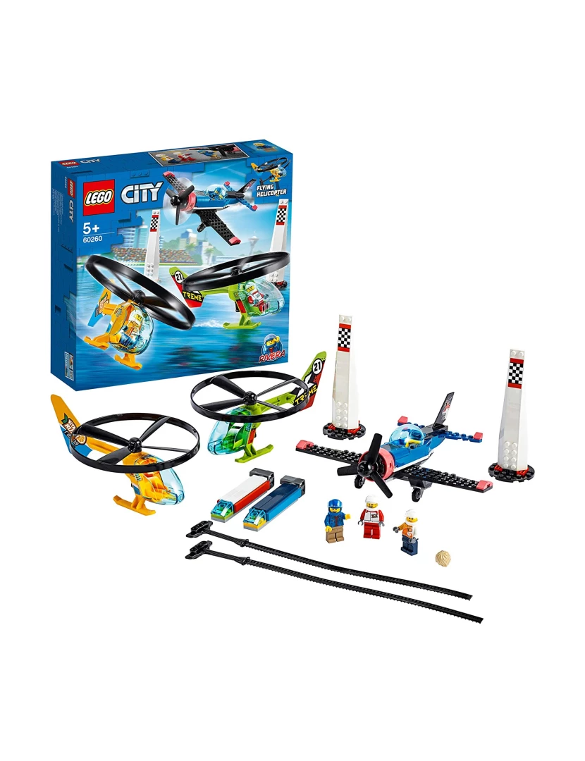 imagem de LEGO City 60260 Corrida Aérea1