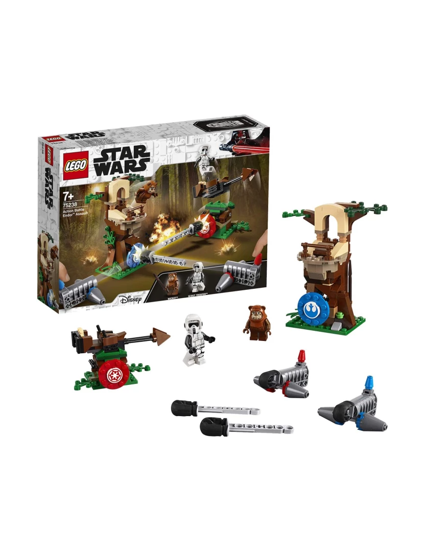imagem de LEGO Star Wars 75238 Assalto Action Battle Endor1