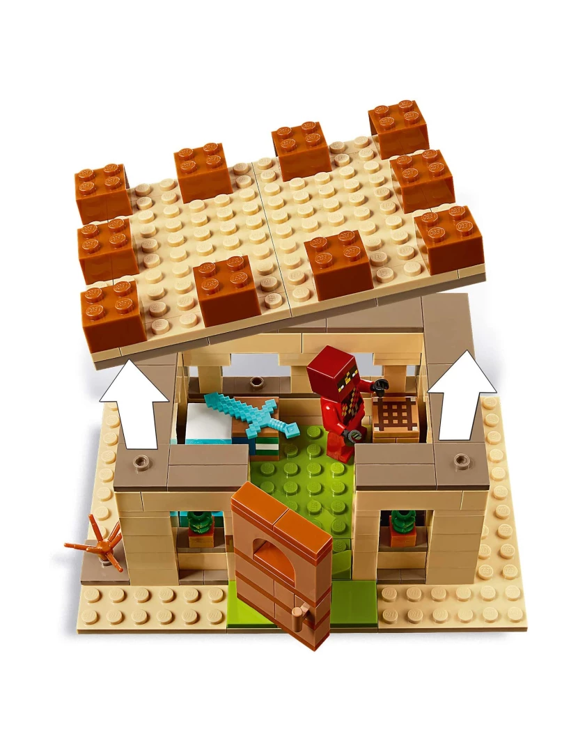 imagem de LEGO Minecraft 21160 O Ataque de Illager3