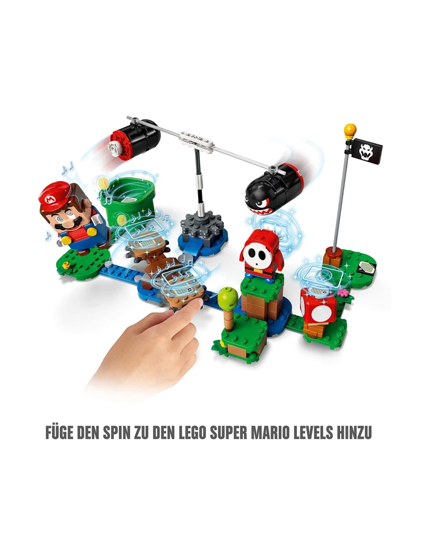 imagem de LEGO Super Mario 71366 Set Expansão Avalanche Boomer Bill2