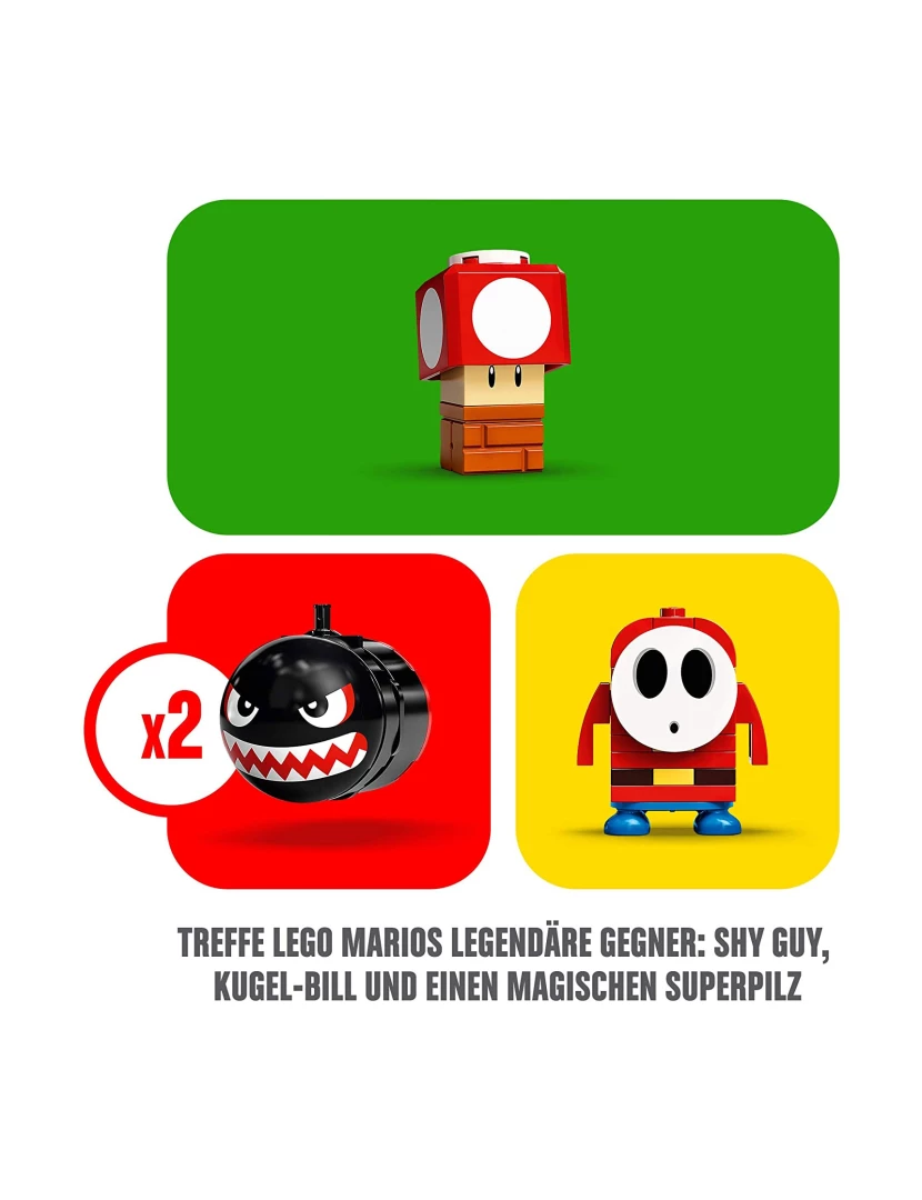 imagem de LEGO Super Mario 71366 Set Expansão Avalanche Boomer Bill3